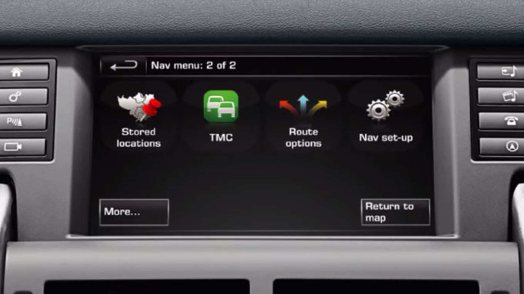 Discovery Sport InControl Plus: Traffic Message Channel