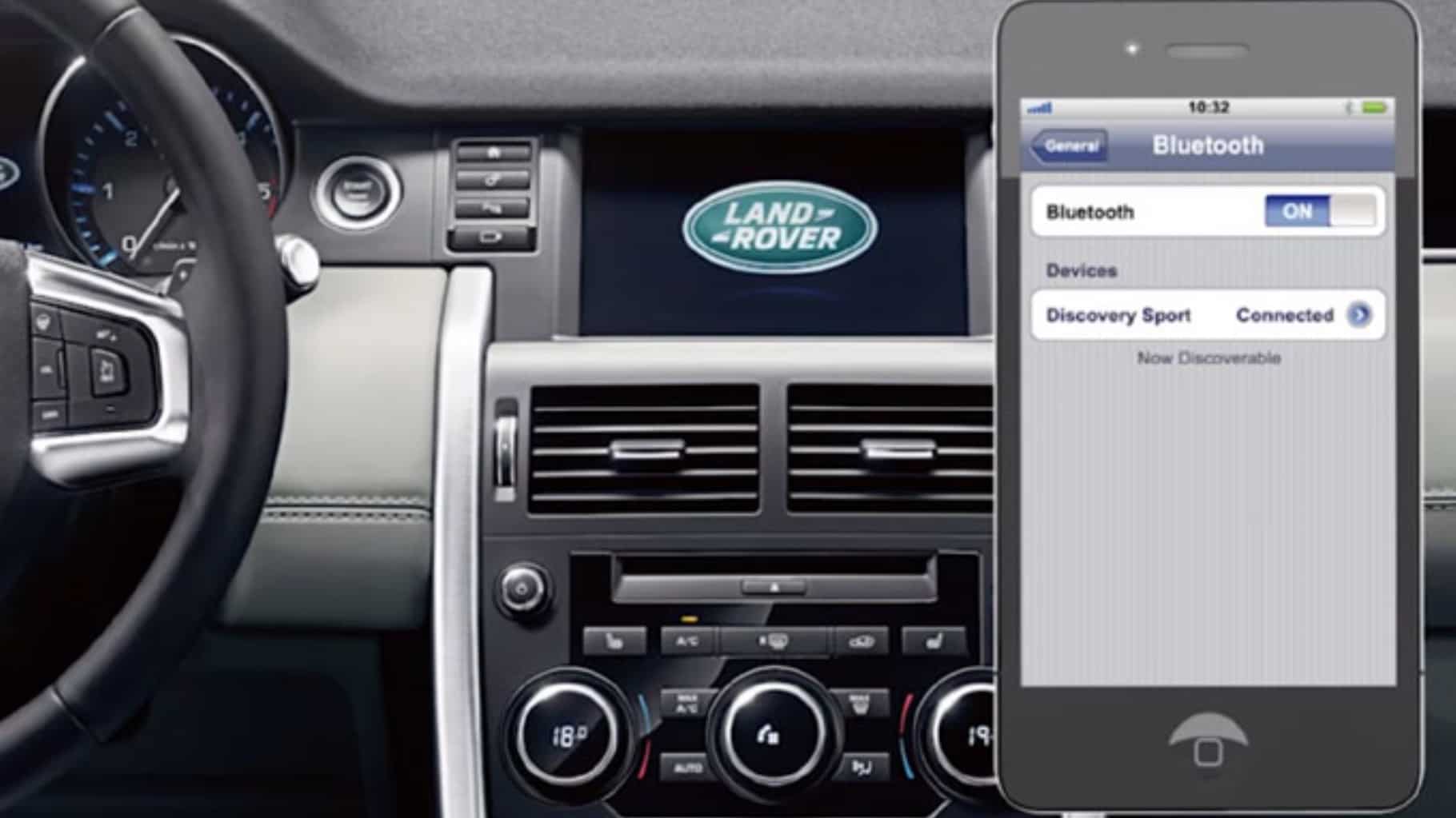 Discovery Sport InControl Touch Plus: Bluetooth Pairing