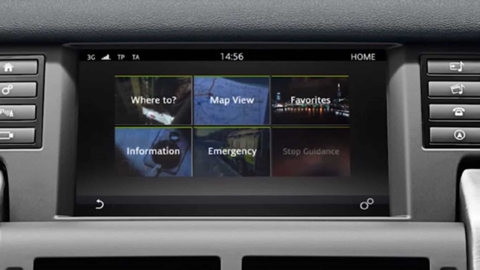 Discovery Sport InControl Touch: Entering a Destination