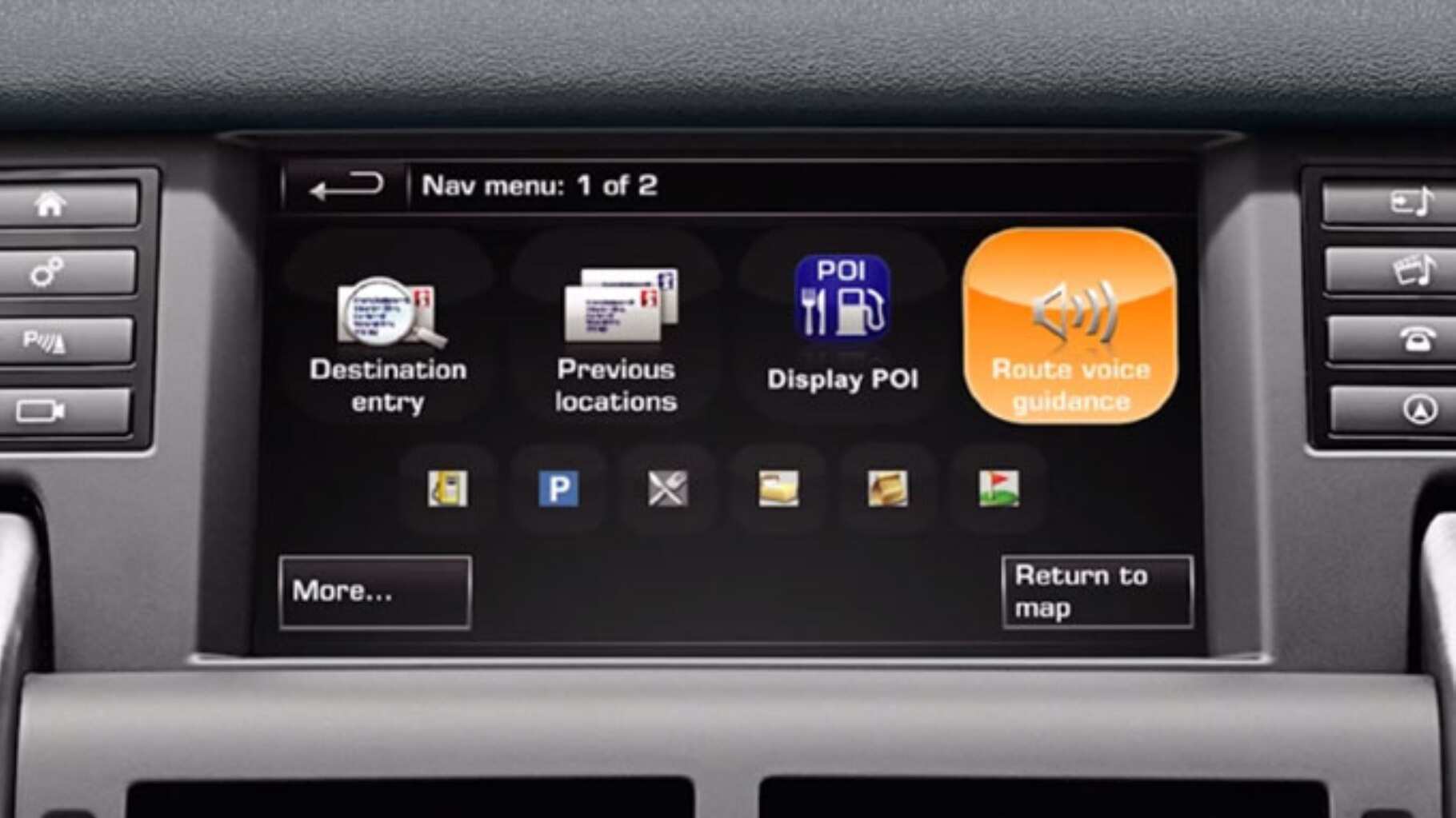 Discovery Sport InControl Touch Plus: Voice Guidance