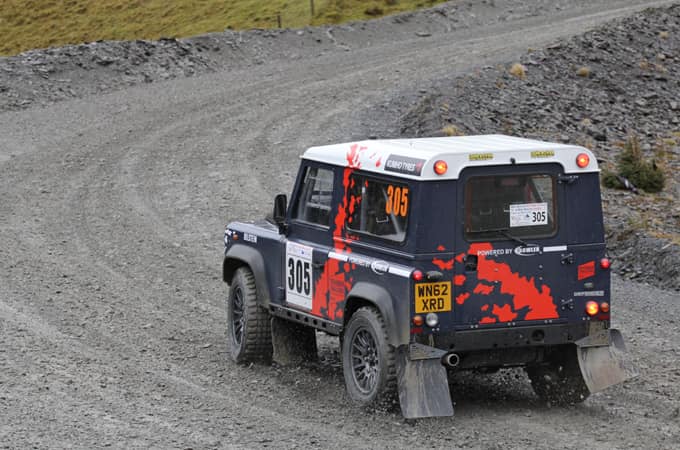 Land Rover Defender challenge