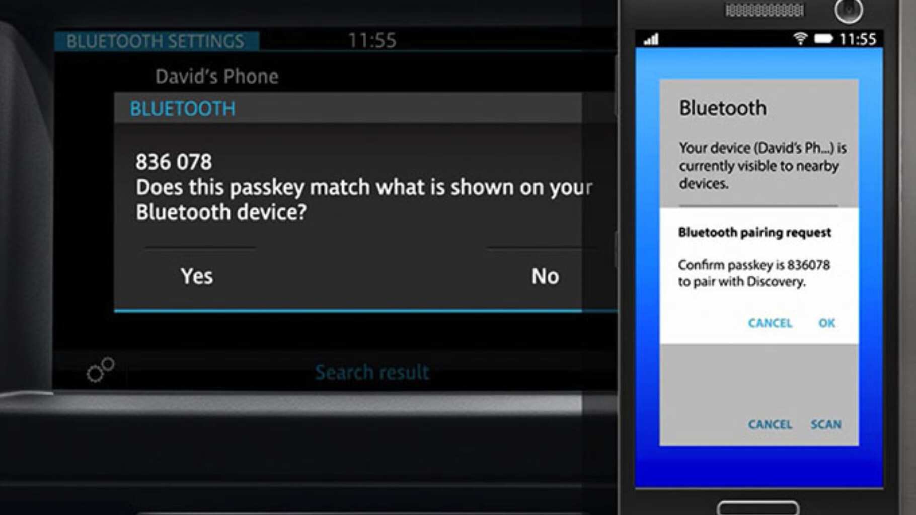 InControl Touch: Bluetooth Phone Pairing