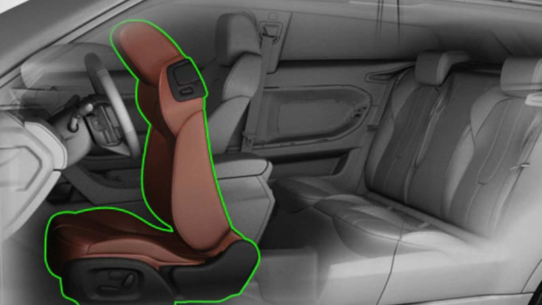 Rear Seat Access on Coupé models