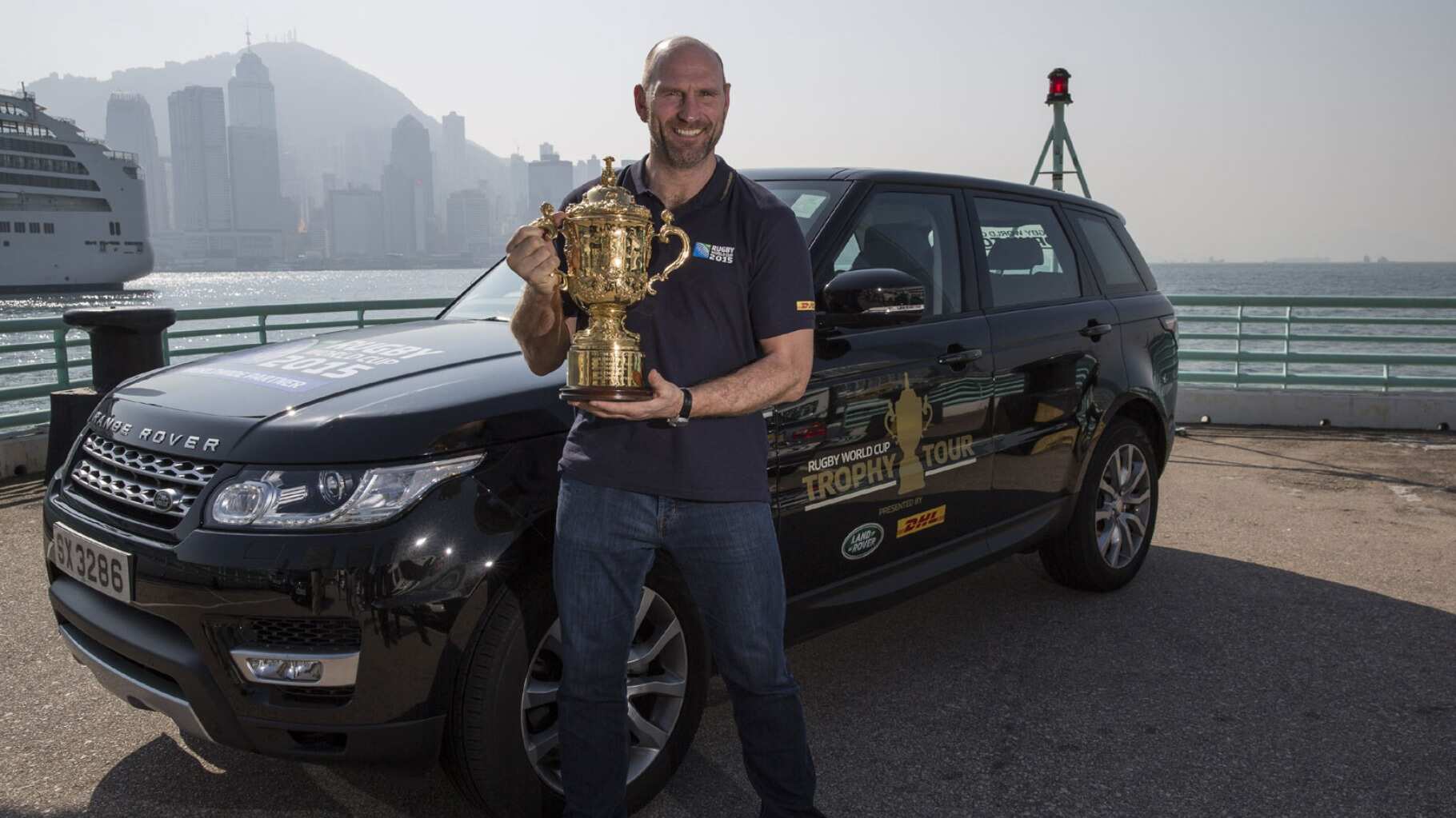 Rugby World Cup Trophy Tour in South America