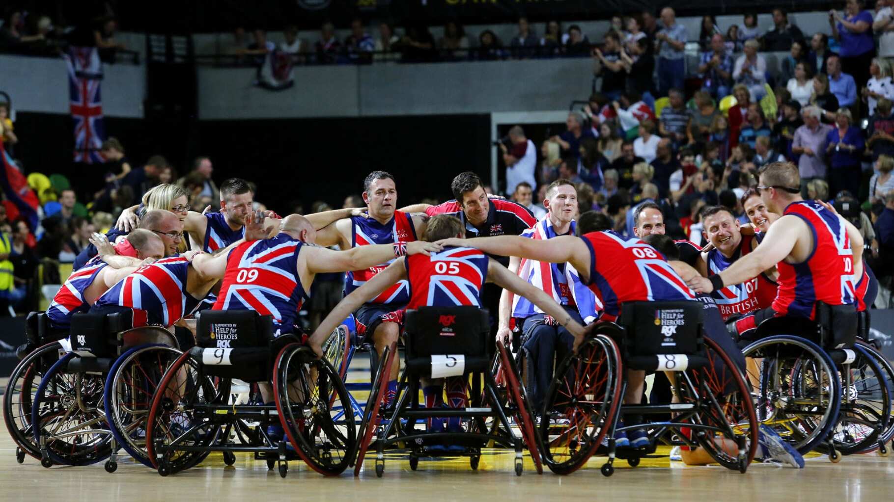 Britain vs USA Wheelchair Rugby