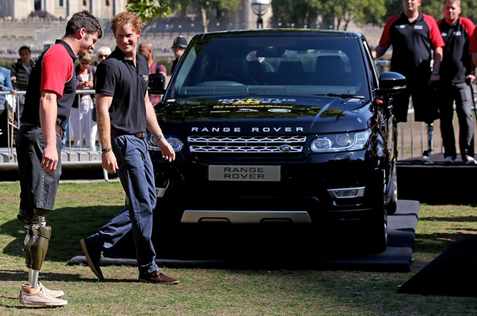 Land Rover Invictus Games with Prince Harry