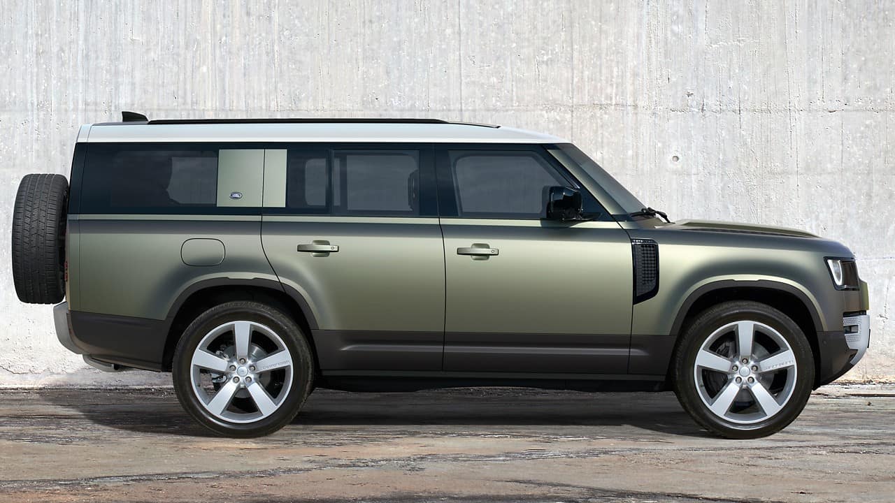 Land rover defender height sale