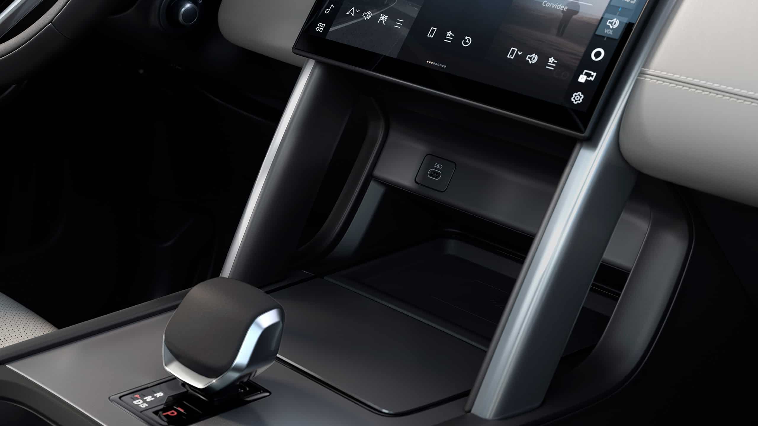 Discovery Sport interior dashboard and infotainment system