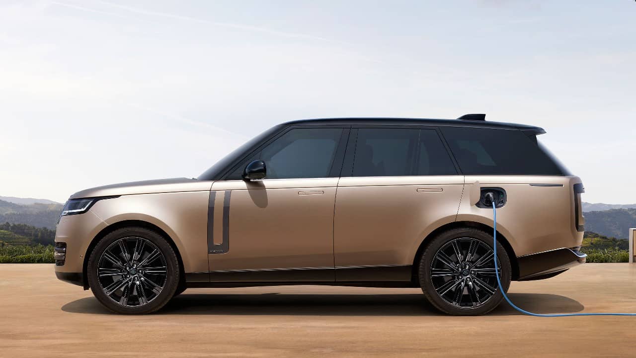 Land rover sale electric car