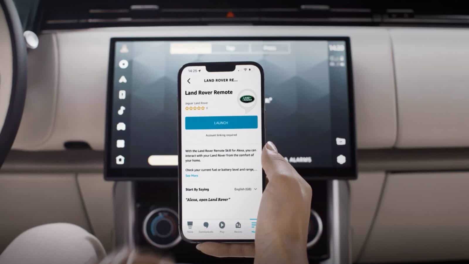 Amazon Alexa Alexa Car Integration & Pivi Pro Land Rover