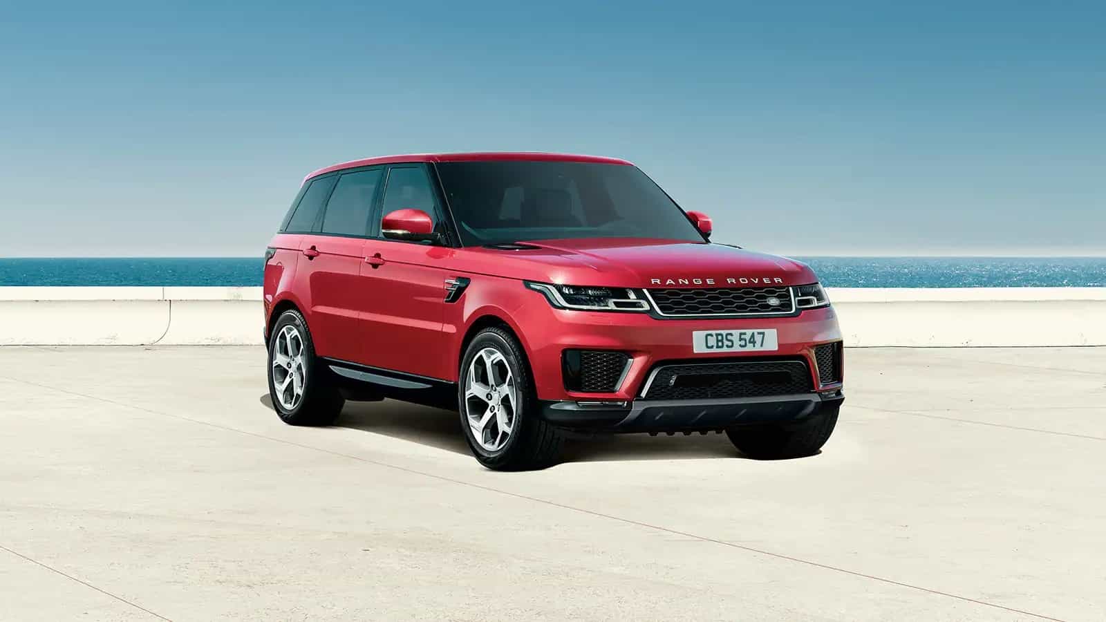 Range Rover Sport in Red